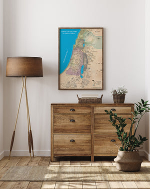 Map of Israel in the Time of Jesus