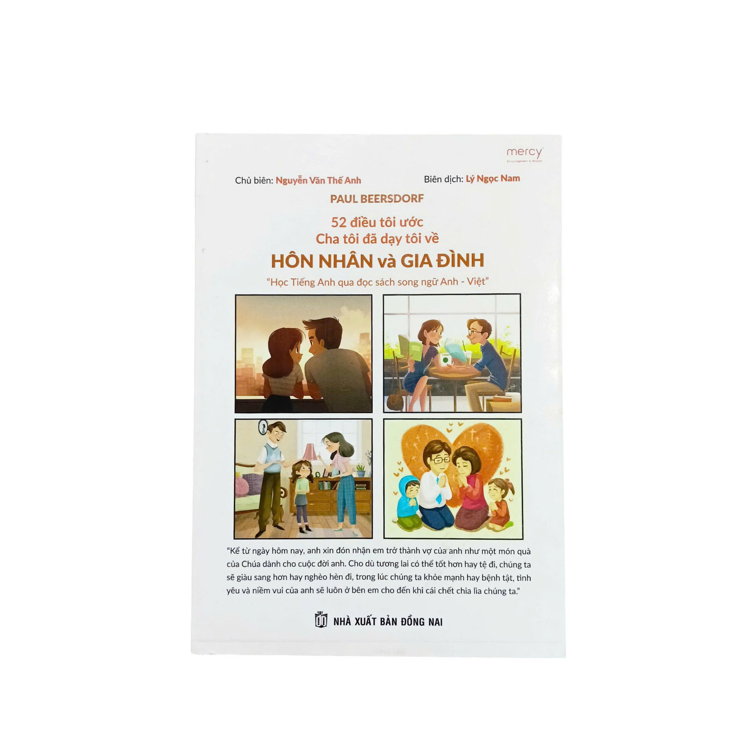 52 điều tôi ước Cha tôi đã dạy tôi về Hôn Nhân và Gia Đình (Bilingual)